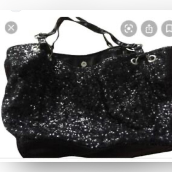 Nine West Sequined Tote - Picture 2 of 4